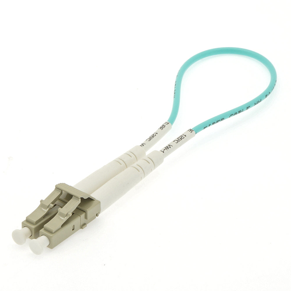LC Multimode OM4 50/125 Fiber Optic Loopback Cable LC Multimode OM4 50/125 Fiber Optic Loopback Cable